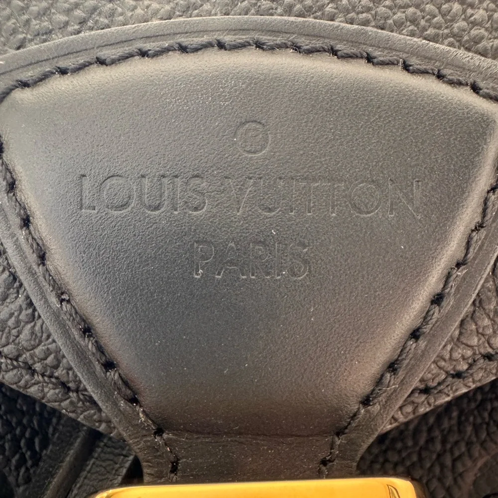 Auth. ✅ RARE Louis Vuitton NM Montsouris Empriente Backpack in “Noir”🖤✨